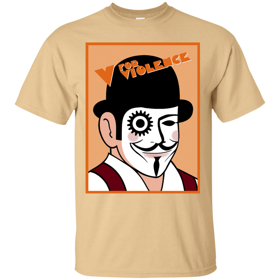 T-Shirts Vegas Gold / Small V for Violence T-Shirt