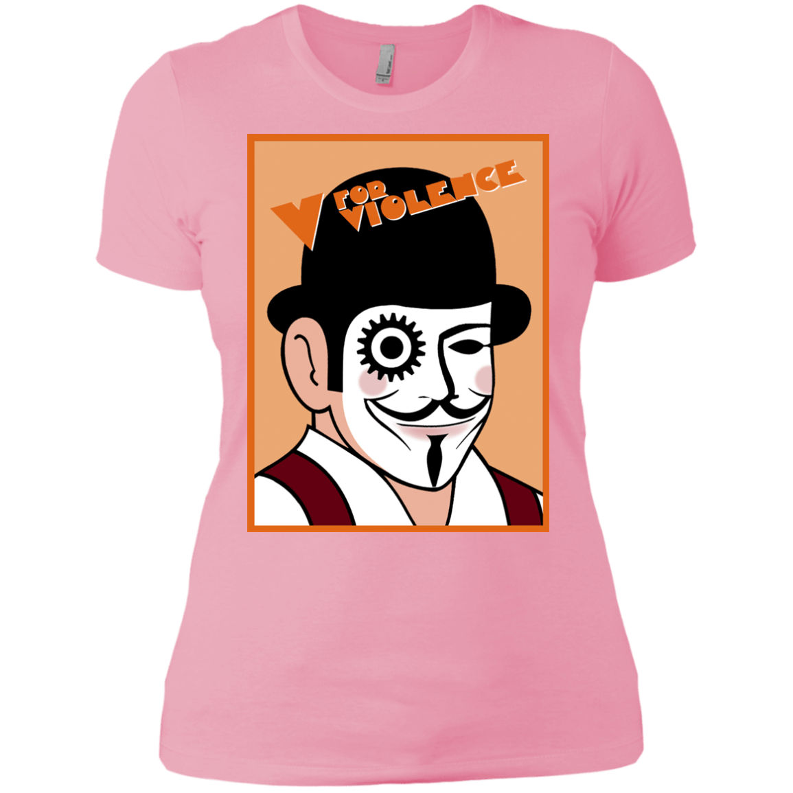 T-Shirts Light Pink / X-Small V for Violence Women's Premium T-Shirt