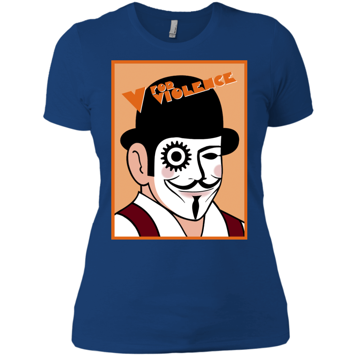 T-Shirts Royal / X-Small V for Violence Women's Premium T-Shirt