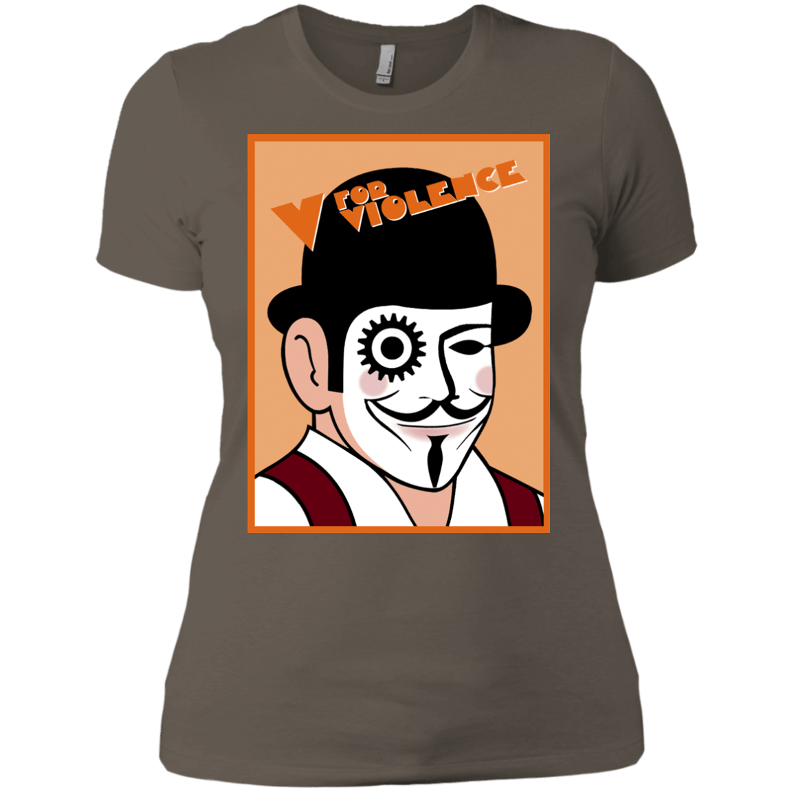 T-Shirts Warm Grey / X-Small V for Violence Women's Premium T-Shirt