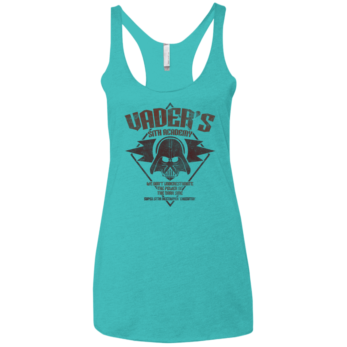 T-Shirts Tahiti Blue / X-Small Vader Academy Women's Triblend Racerback Tank