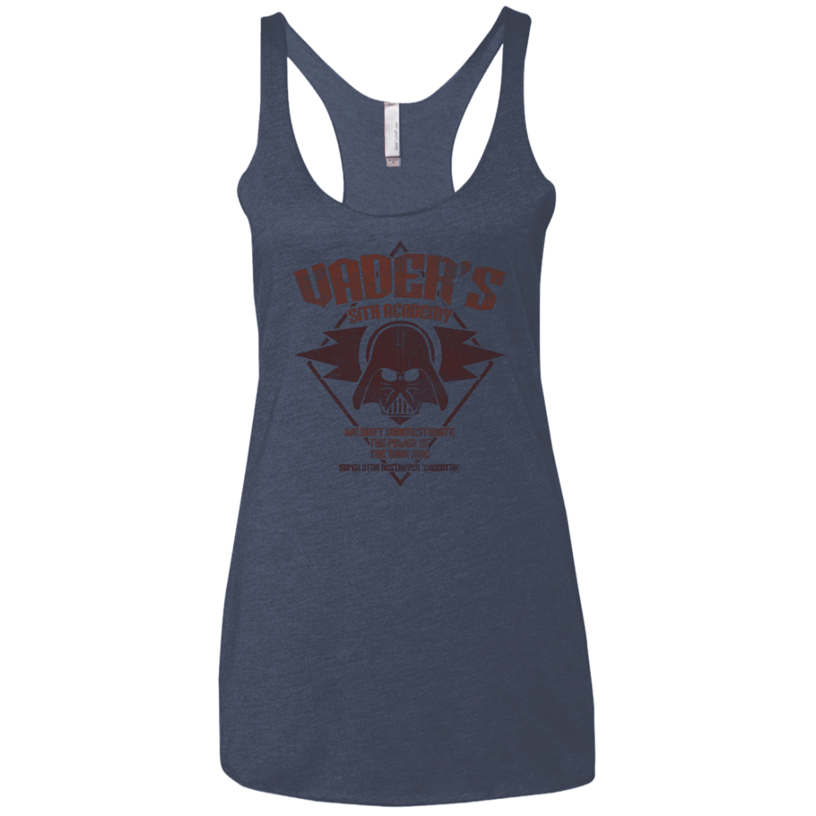T-Shirts Vintage Navy / X-Small Vader Academy Women's Triblend Racerback Tank