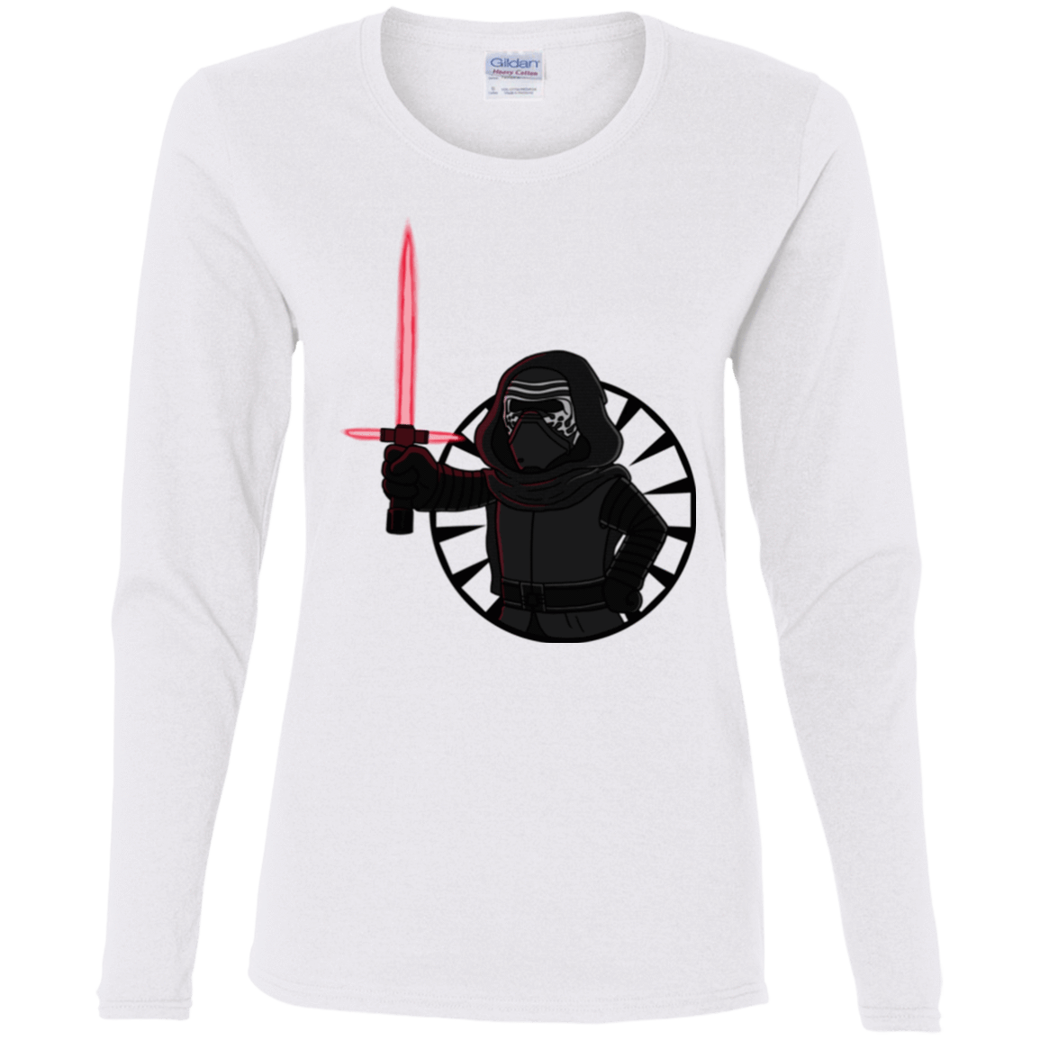 T-Shirts White / S Vader Boy Women's Long Sleeve T-Shirt