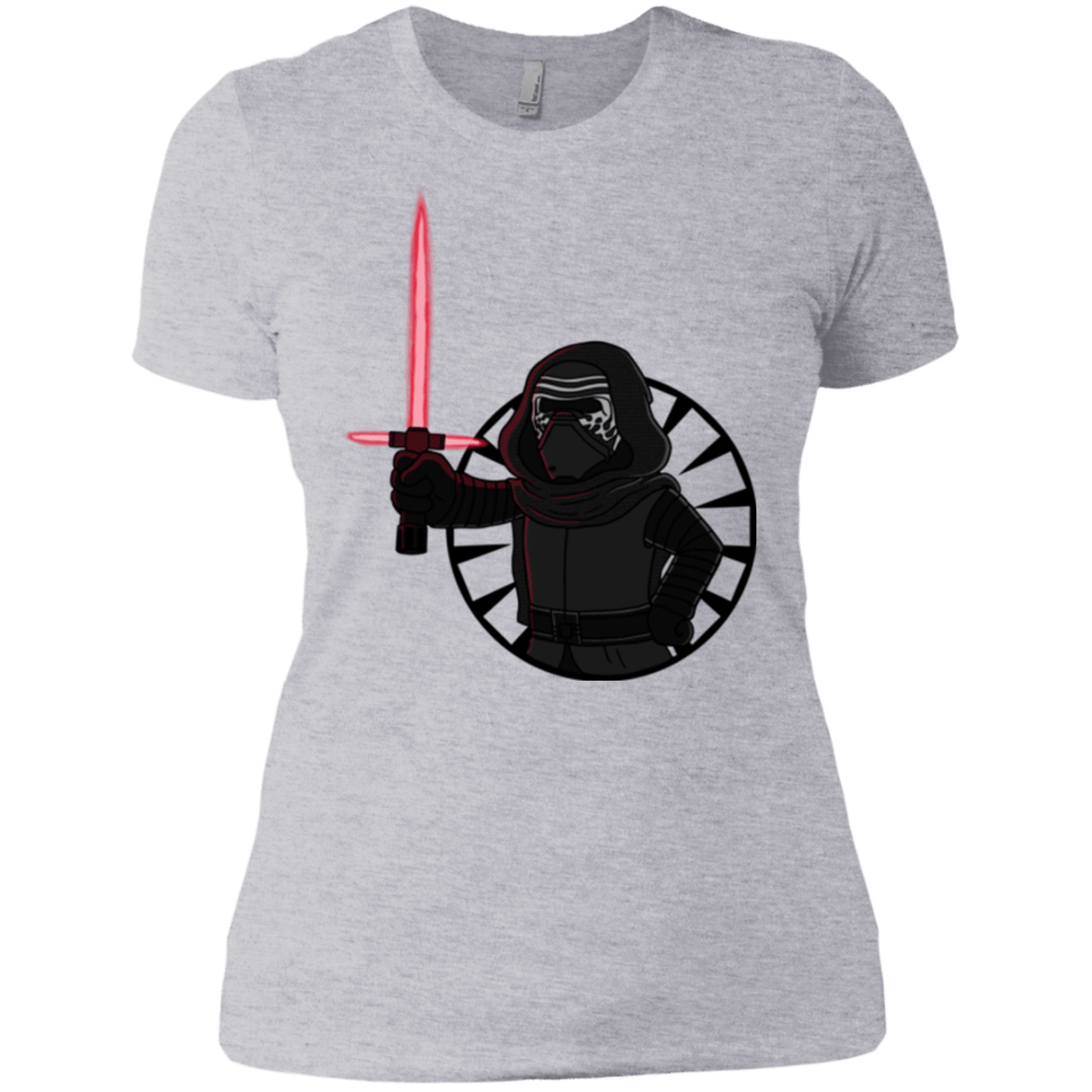 T-Shirts Heather Grey / X-Small Vader Boy Women's Premium T-Shirt