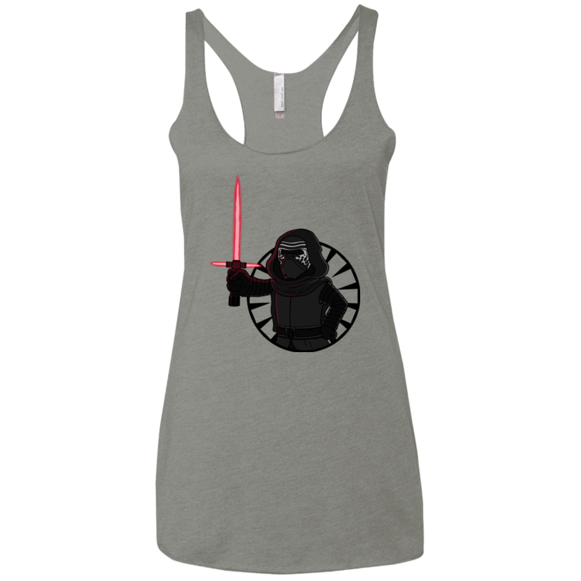 T-Shirts Venetian Grey / X-Small Vader Boy Women's Triblend Racerback Tank