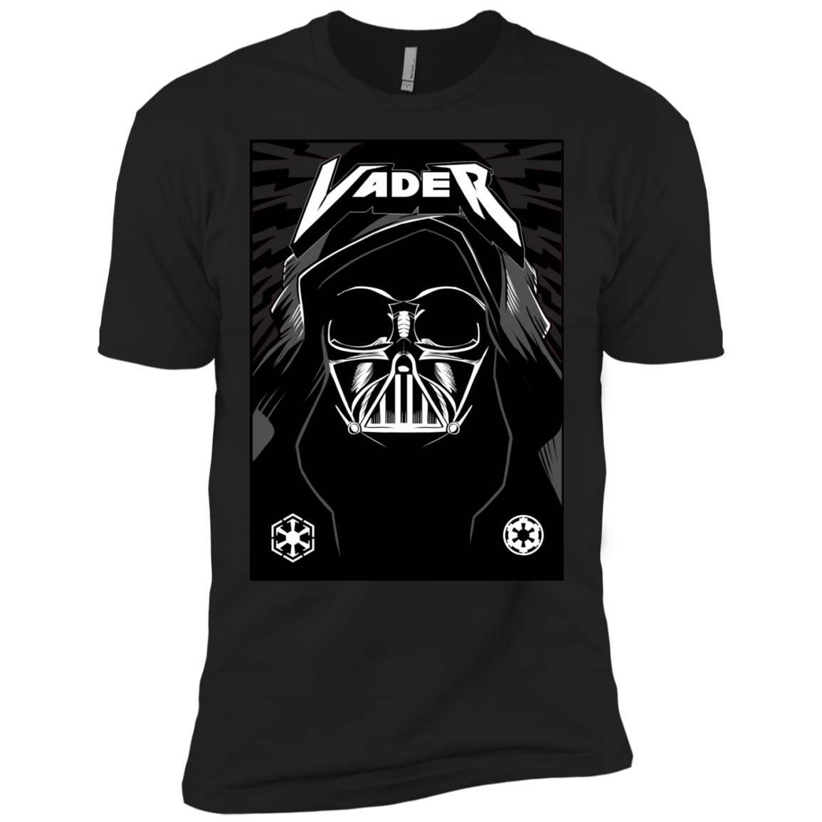 T-Shirts Black / X-Small Vader Rock Men's Premium T-Shirt