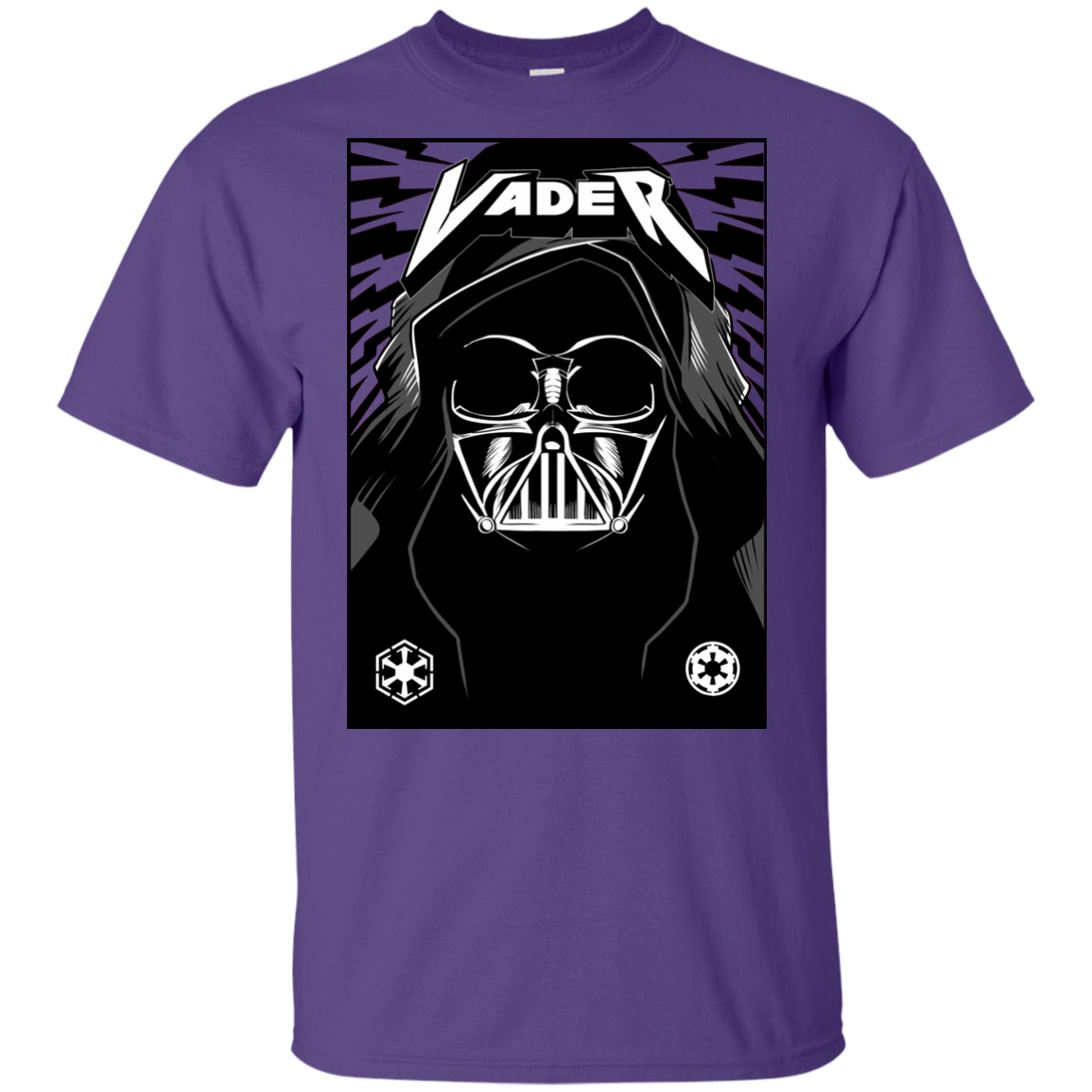T-Shirts Purple / YXS Vader Rock Youth T-Shirt