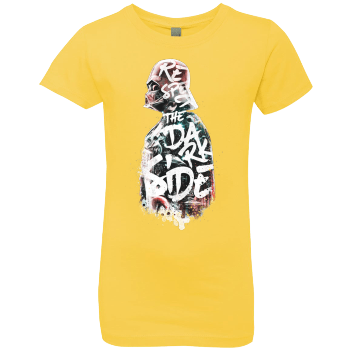 T-Shirts Vibrant Yellow / YXS Vader Urban Girls Premium T-Shirt