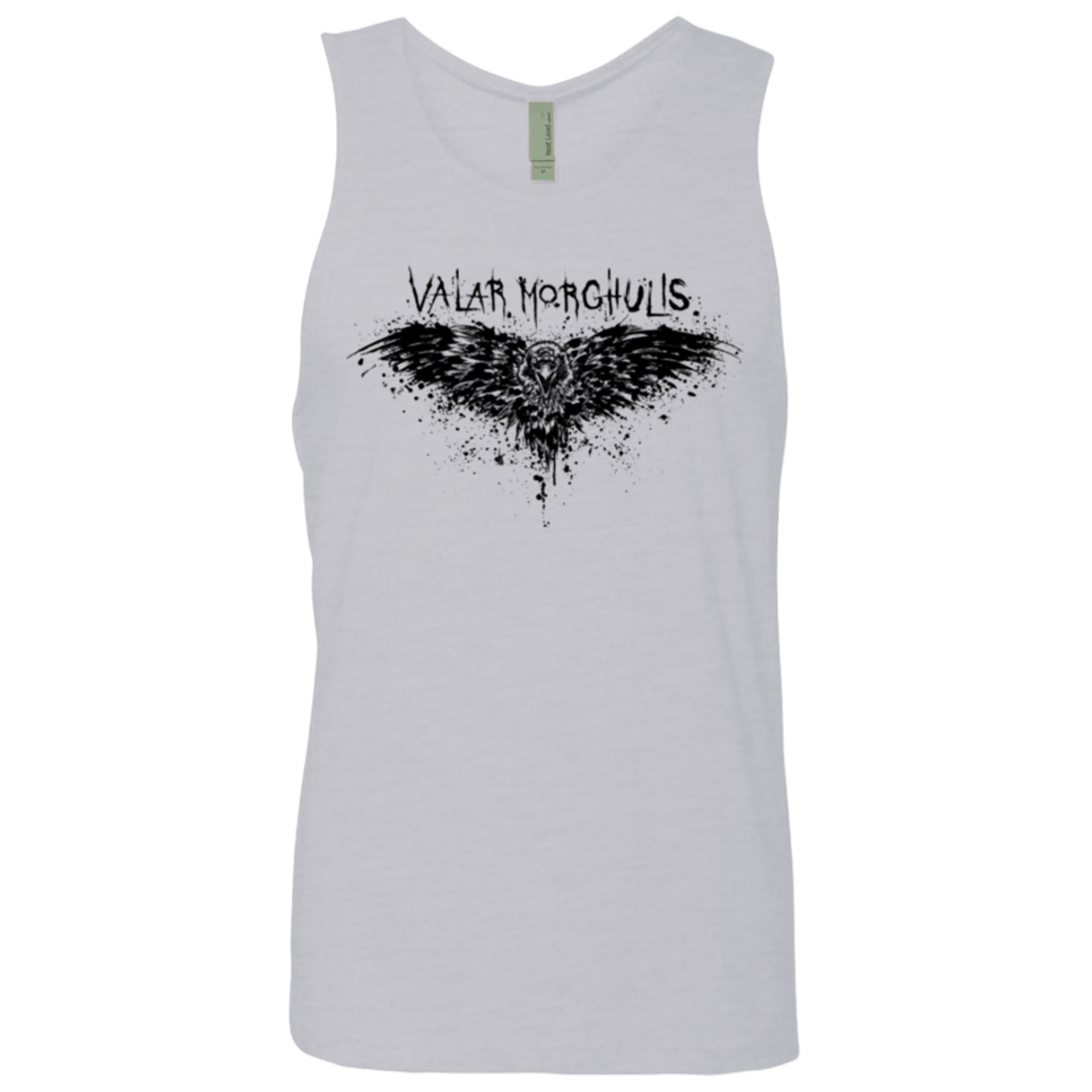 T-Shirts Heather Grey / Small Valar Morghulis Men's Premium Tank Top