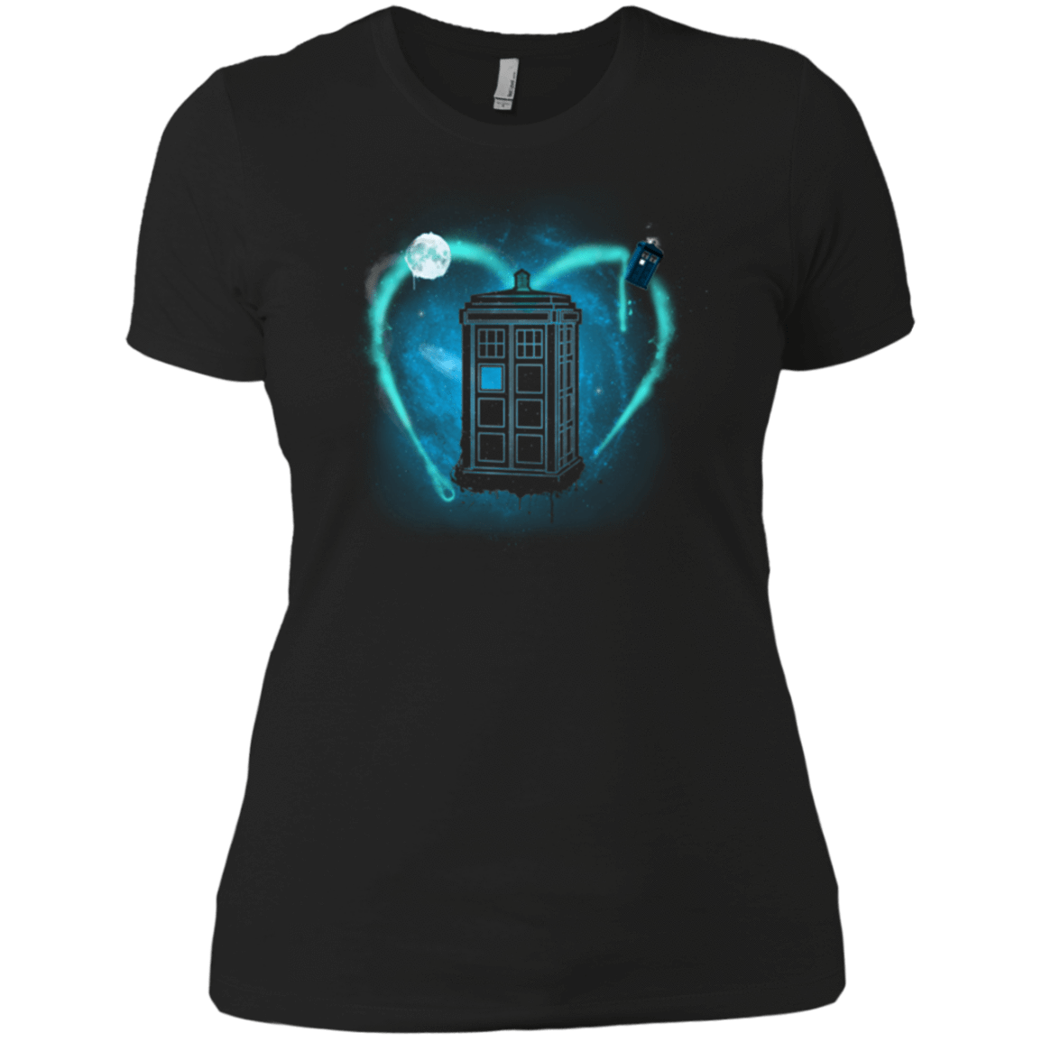 T-Shirts Black / X-Small Valen Timelord Women's Premium T-Shirt