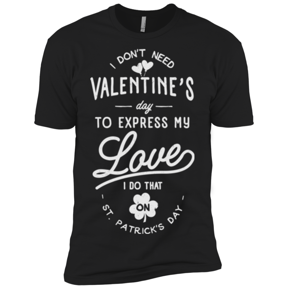 T-Shirts Black / X-Small Valentine's Day Men's Premium T-Shirt