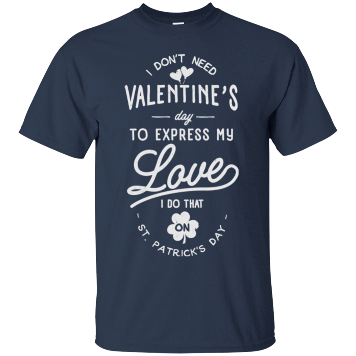 T-Shirts Navy / Small Valentine's Day T-Shirt