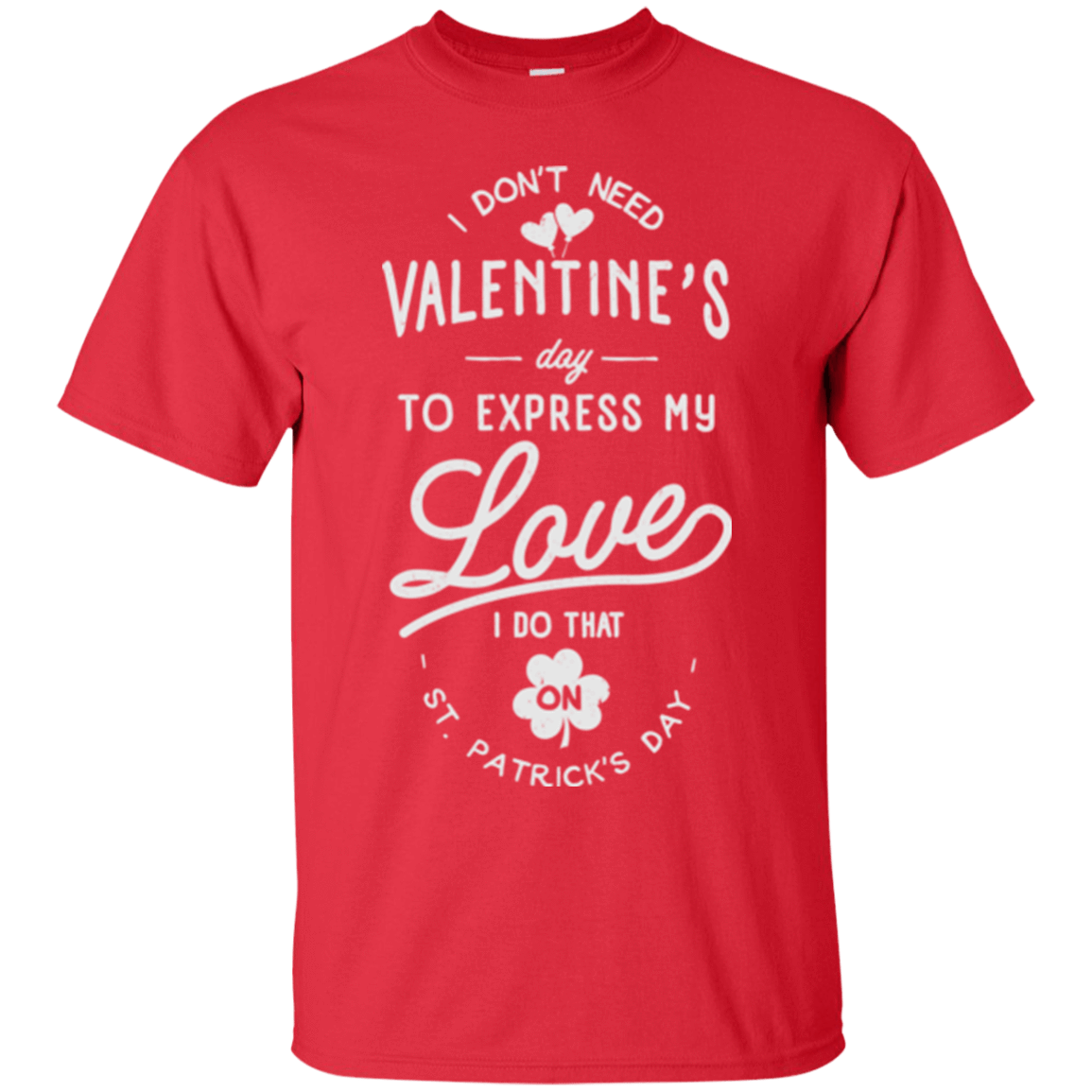 T-Shirts Red / Small Valentine's Day T-Shirt