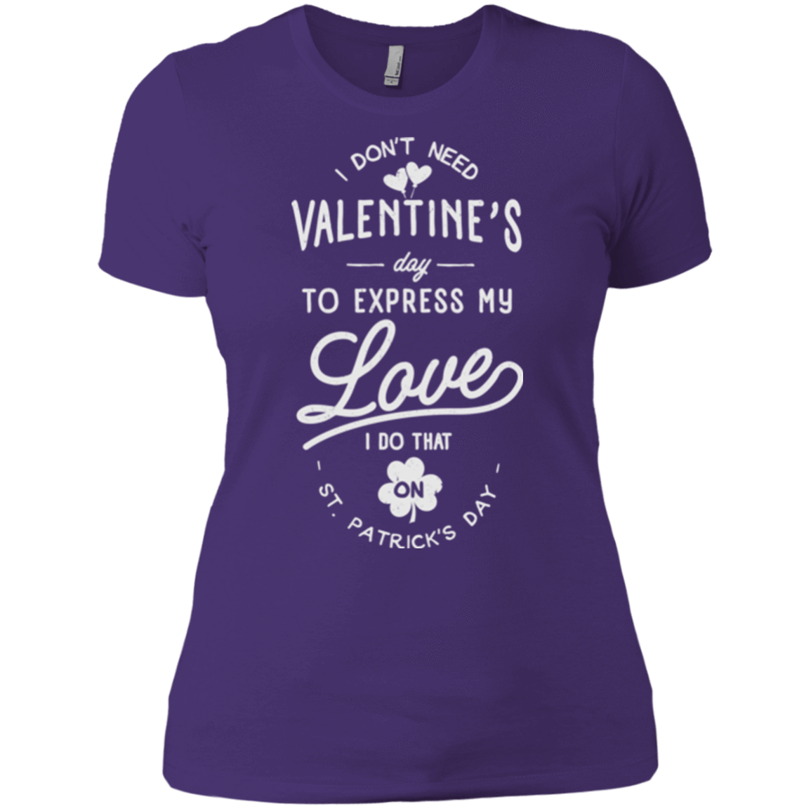T-Shirts Purple / X-Small Valentine's Day Women's Premium T-Shirt