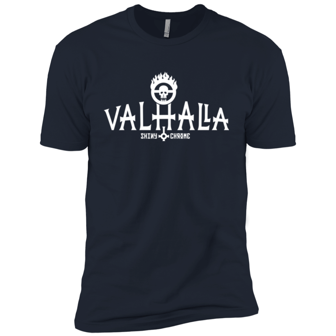 T-Shirts Midnight Navy / YXS Valhalla Shiny & Chrome Boys Premium T-Shirt