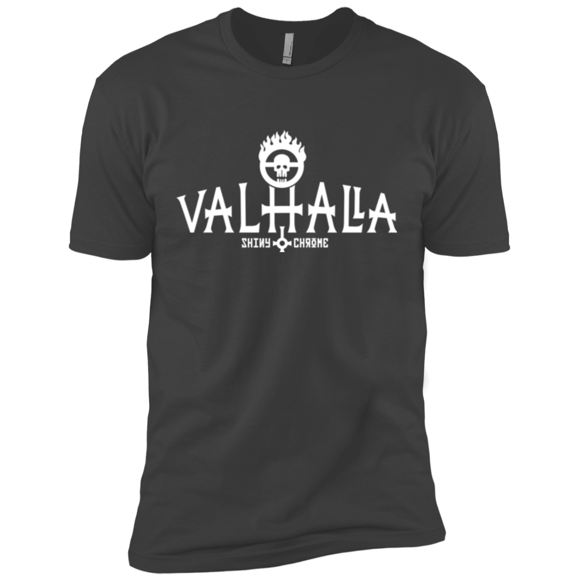 T-Shirts Heavy Metal / X-Small Valhalla Shiny & Chrome Men's Premium T-Shirt