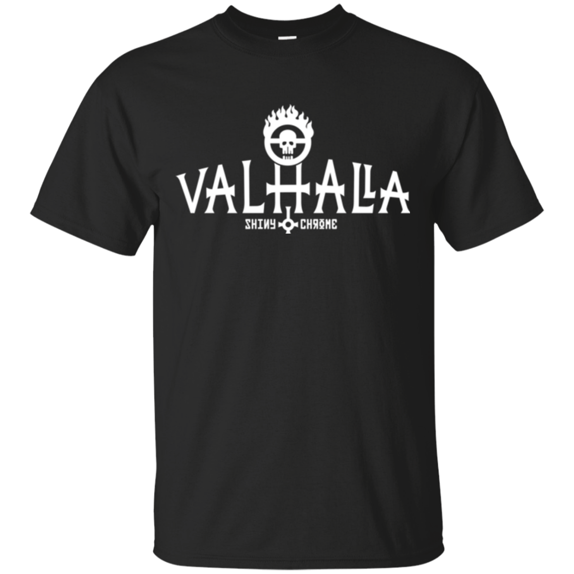 T-Shirts Black / Small Valhalla Shiny & Chrome T-Shirt