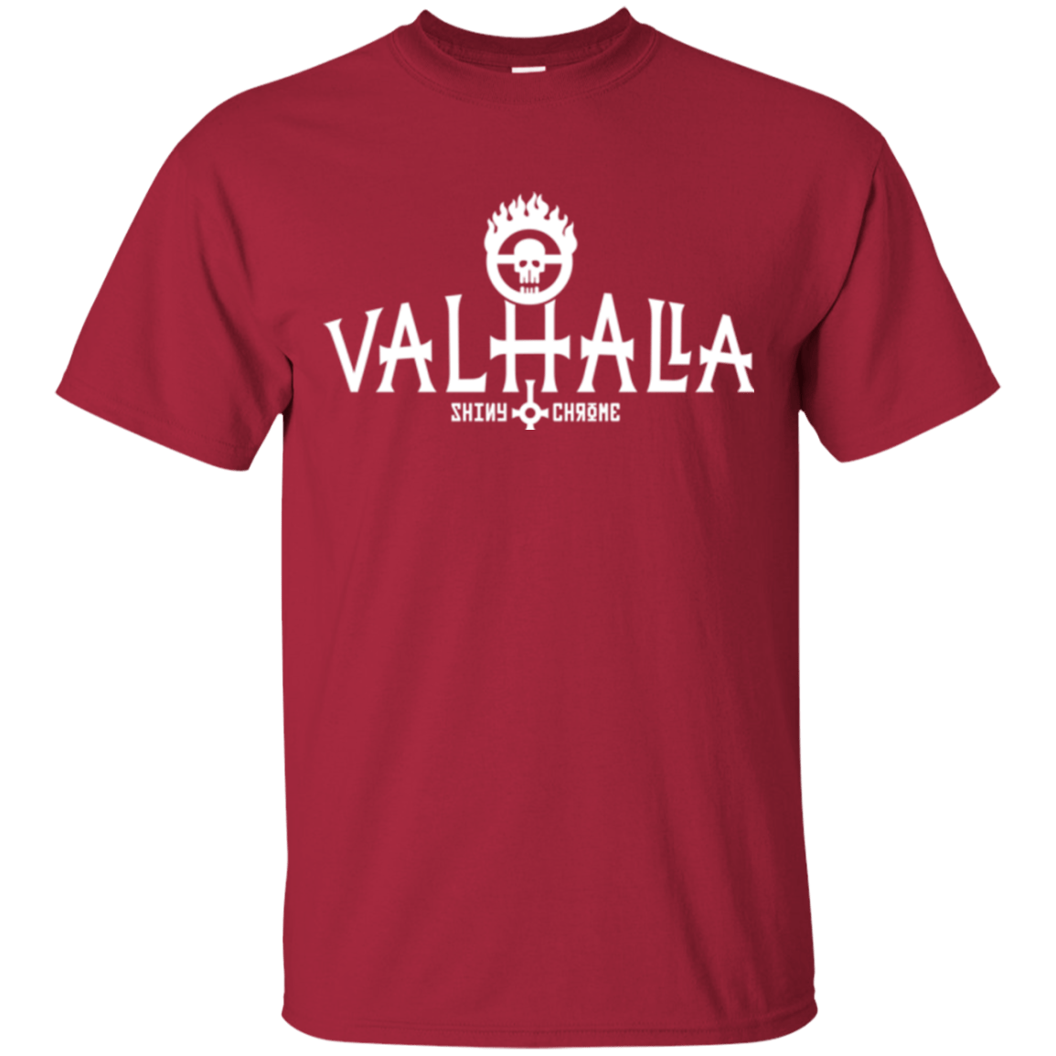 T-Shirts Cardinal / Small Valhalla Shiny & Chrome T-Shirt