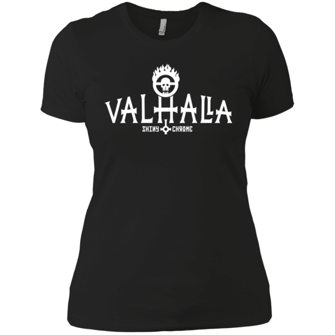 T-Shirts Black / X-Small Valhalla Shiny & Chrome Women's Premium T-Shirt