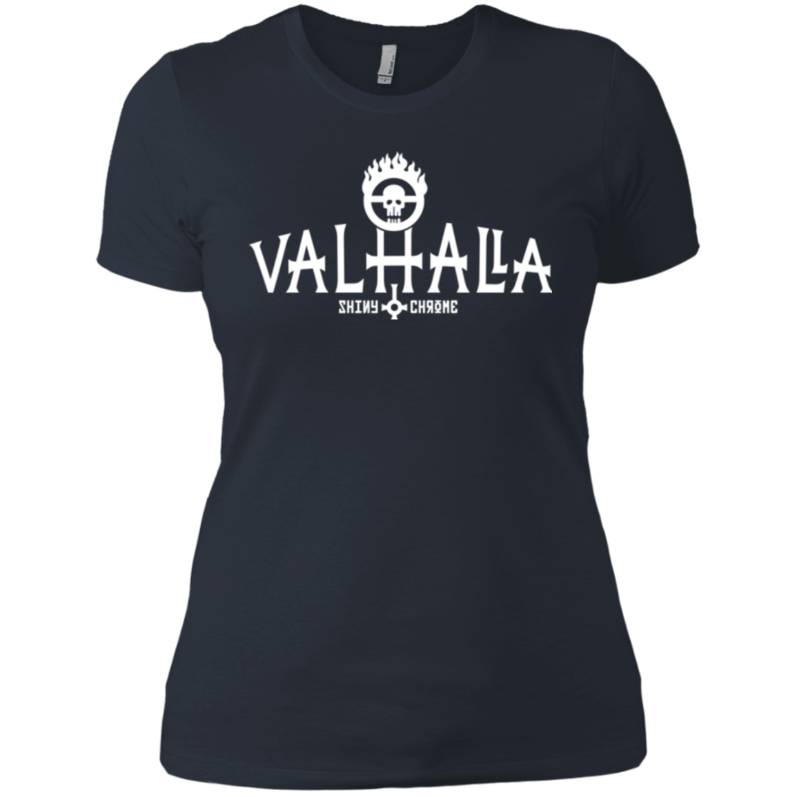 T-Shirts Indigo / X-Small Valhalla Shiny & Chrome Women's Premium T-Shirt