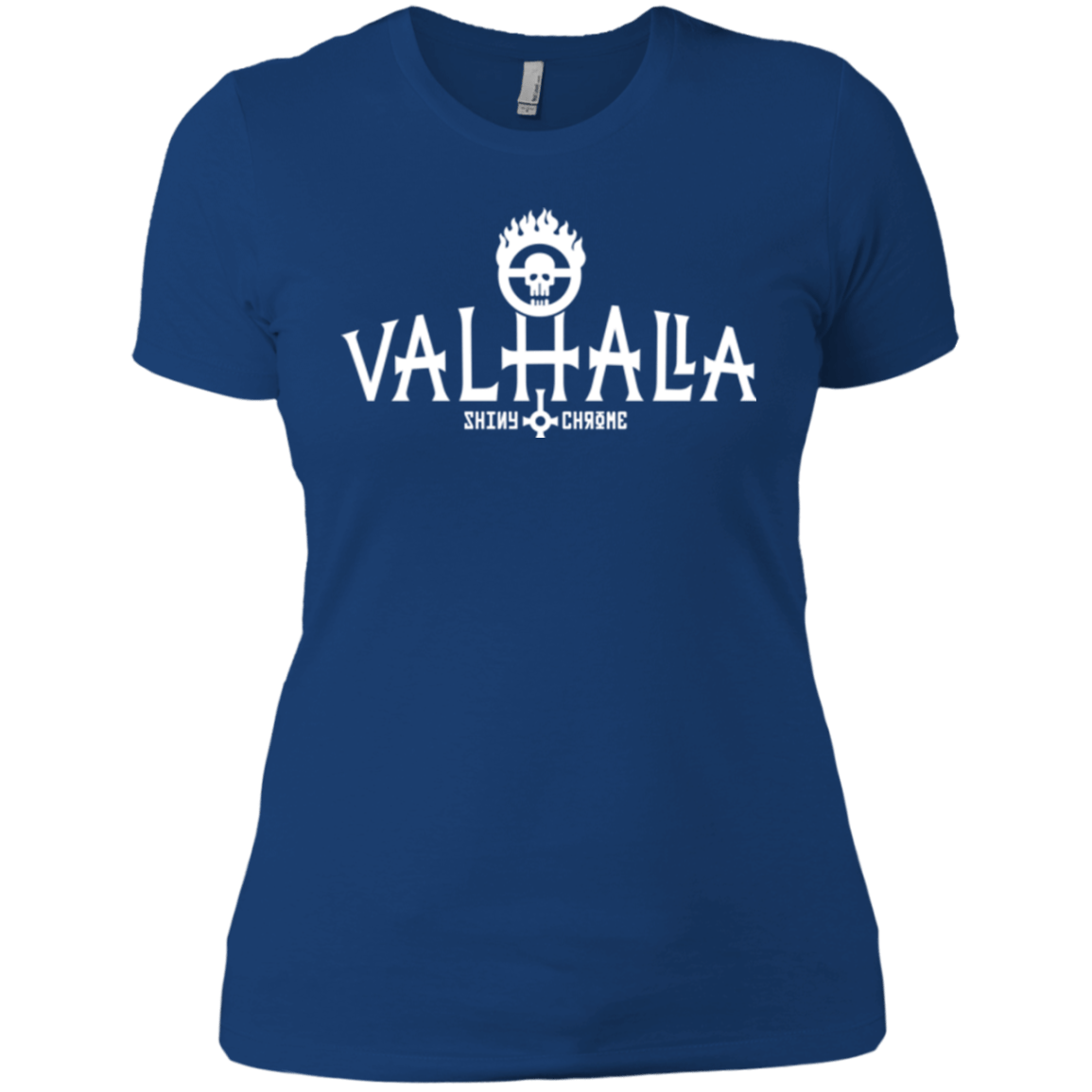 T-Shirts Royal / X-Small Valhalla Shiny & Chrome Women's Premium T-Shirt