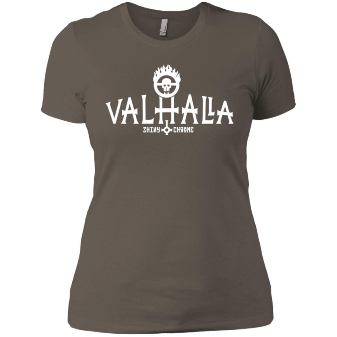 T-Shirts Warm Grey / X-Small Valhalla Shiny & Chrome Women's Premium T-Shirt