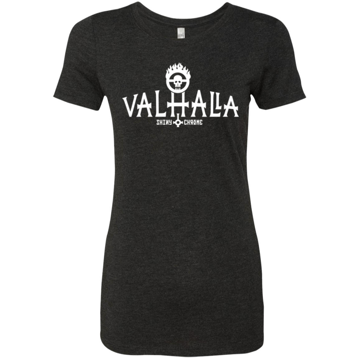 T-Shirts Vintage Black / Small Valhalla Shiny & Chrome Women's Triblend T-Shirt