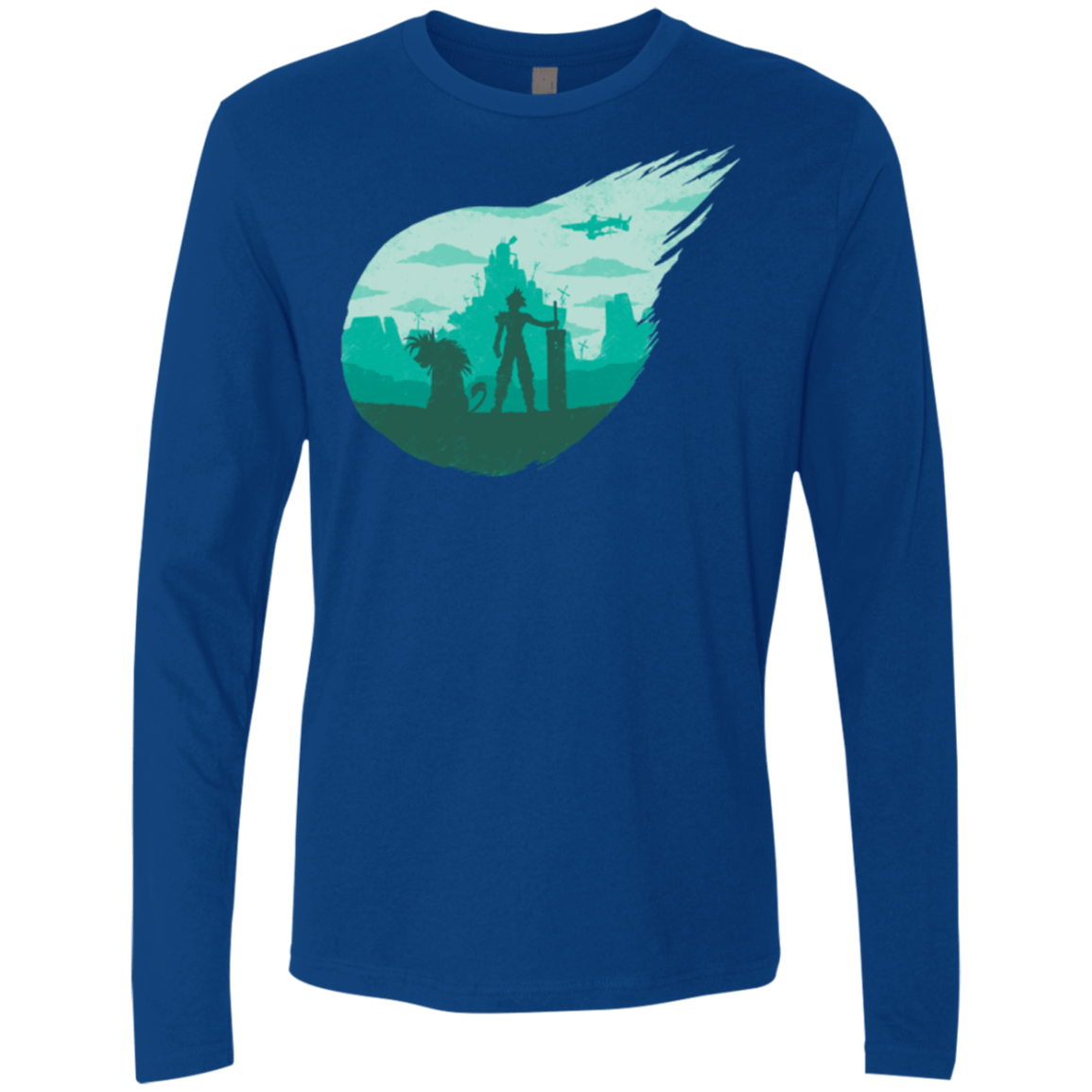 T-Shirts Royal / Small Valley of the fallen stars Men's Premium Long Sleeve