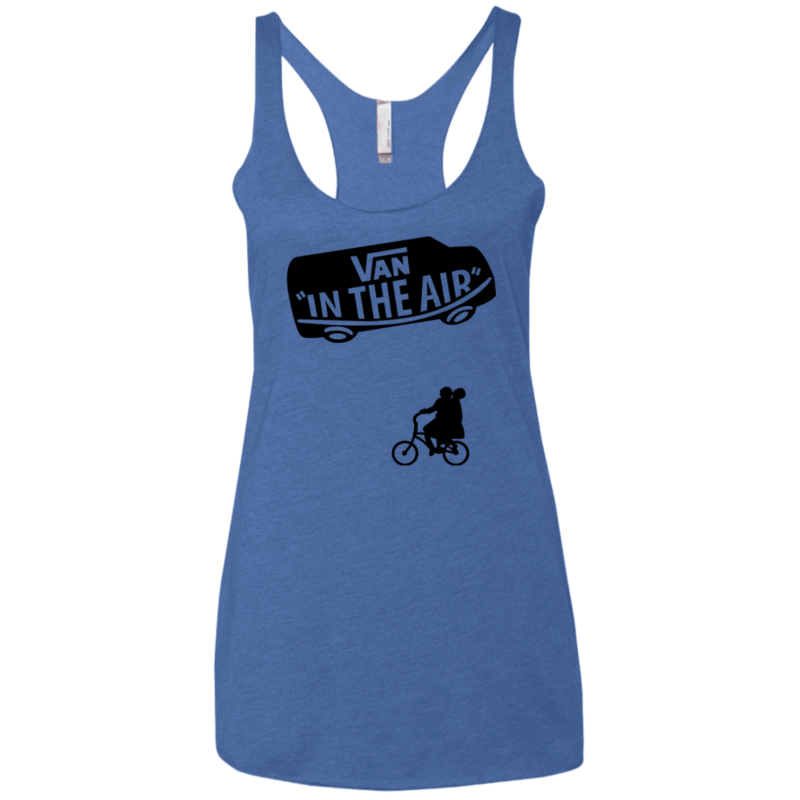 T-Shirts Vintage Royal / X-Small Van in the Air Women's Triblend Racerback Tank