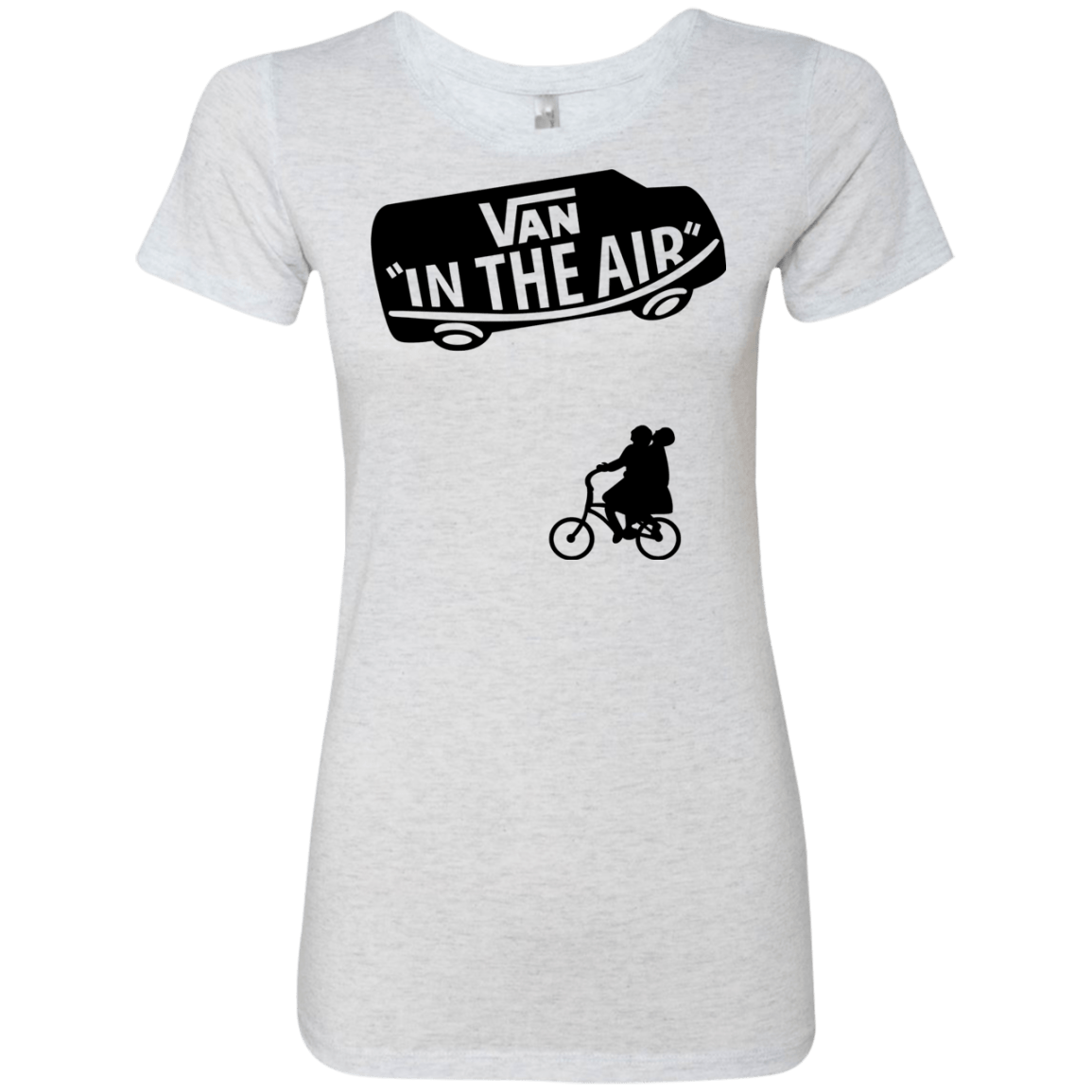 T-Shirts Heather White / S Van in the Air Women's Triblend T-Shirt