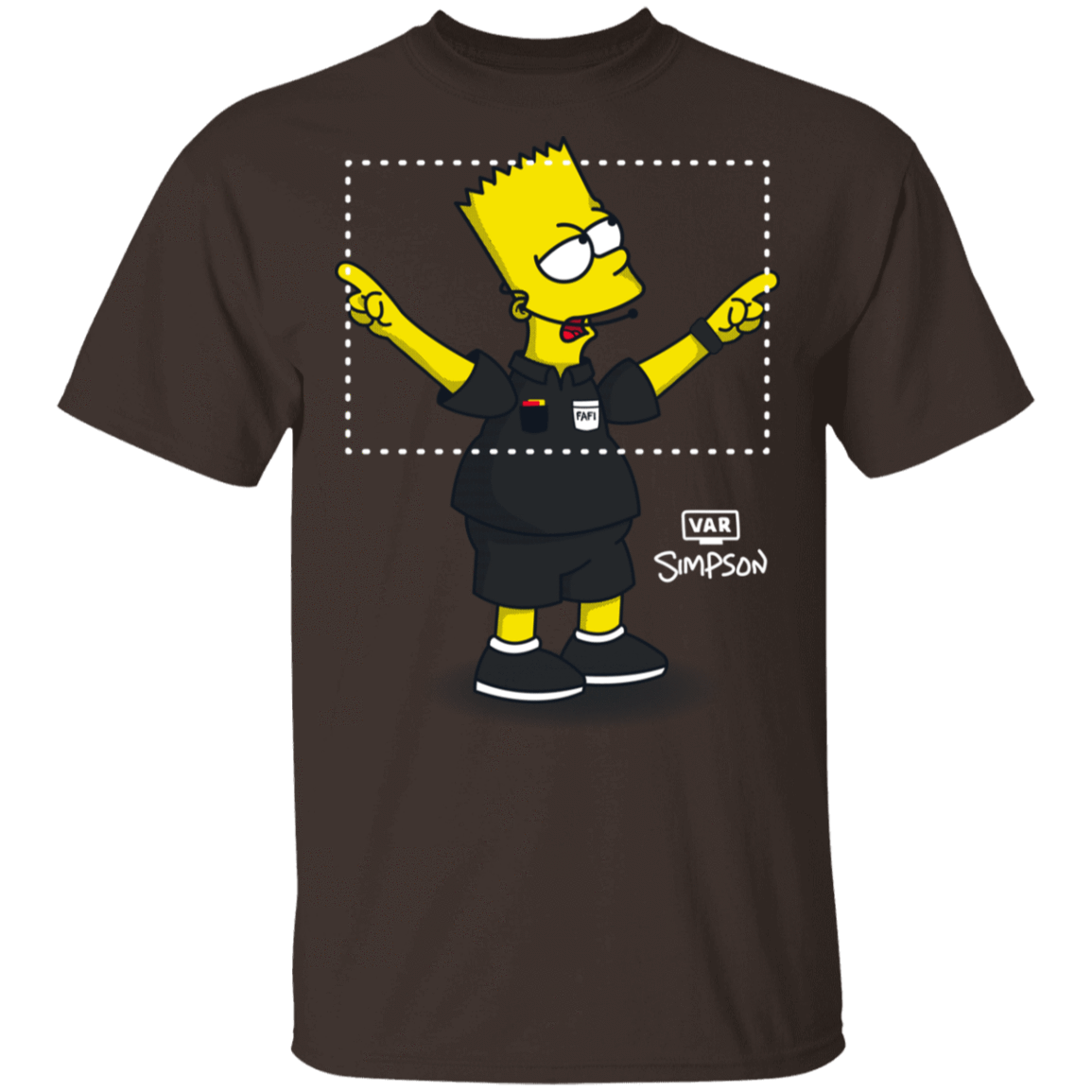 T-Shirts Dark Chocolate / S VAR Simpson T-Shirt