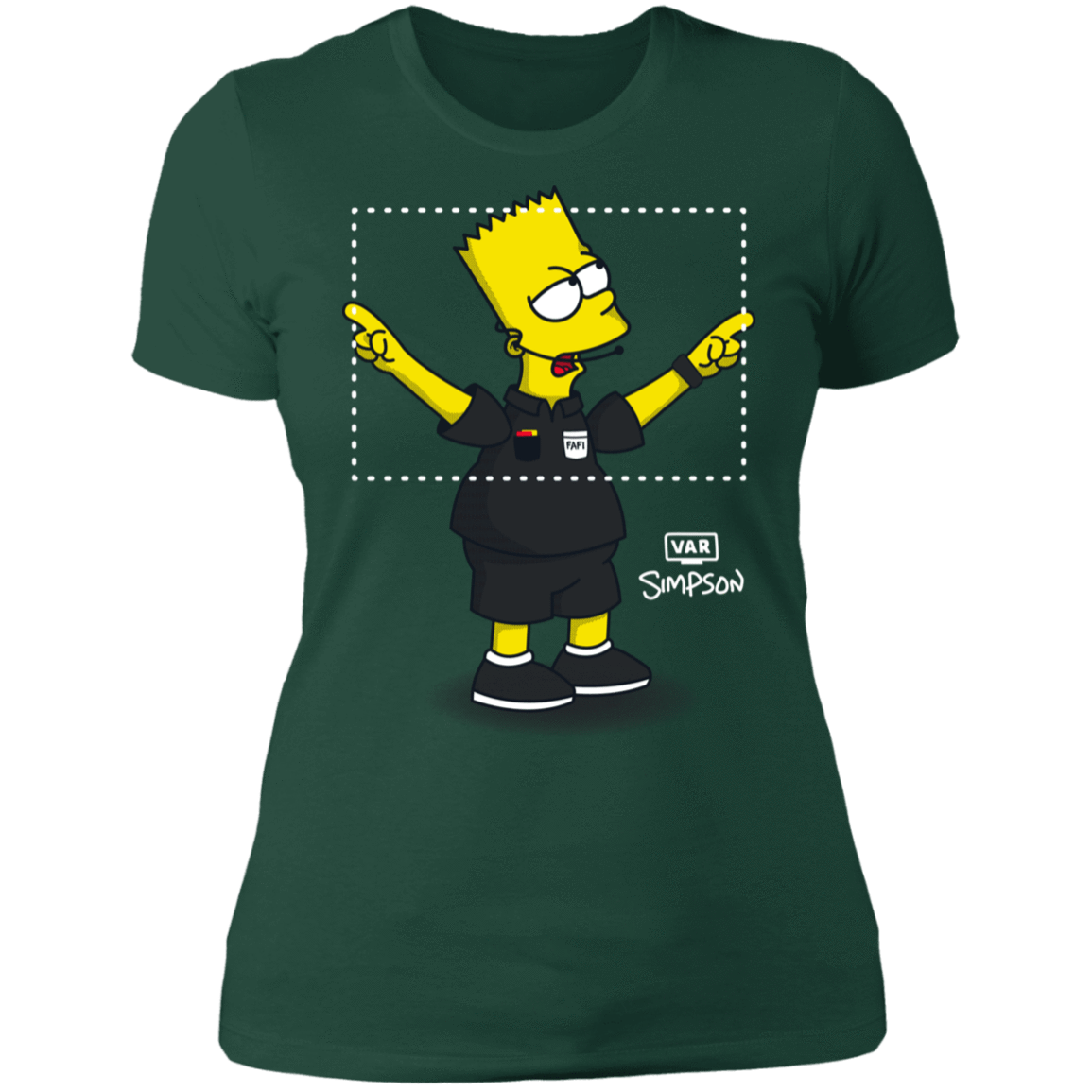 T-Shirts Forest Green / S VAR Simpson Women's Premium T-Shirt