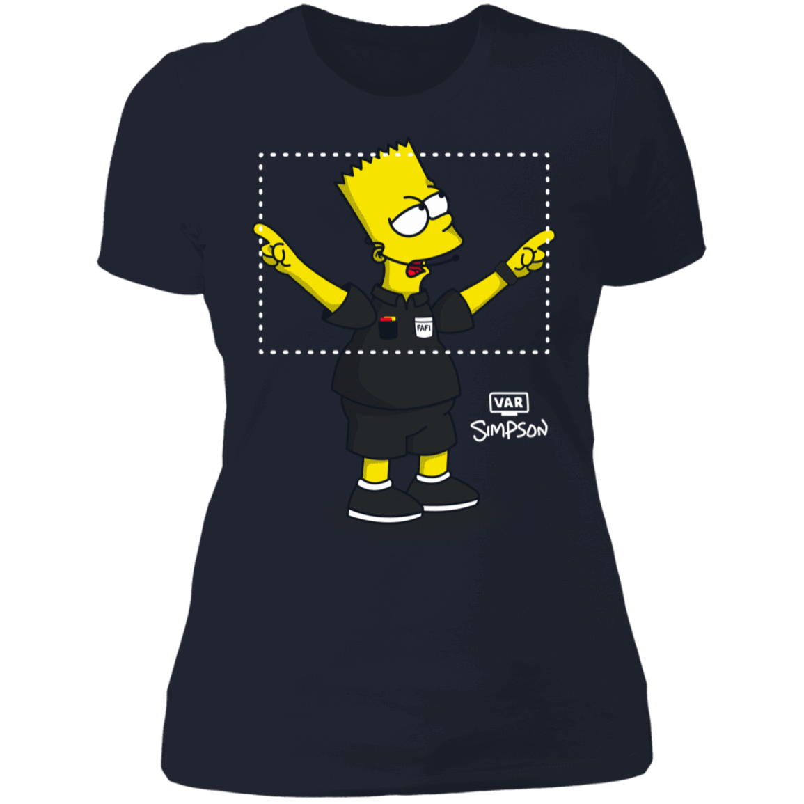 T-Shirts Midnight Navy / S VAR Simpson Women's Premium T-Shirt