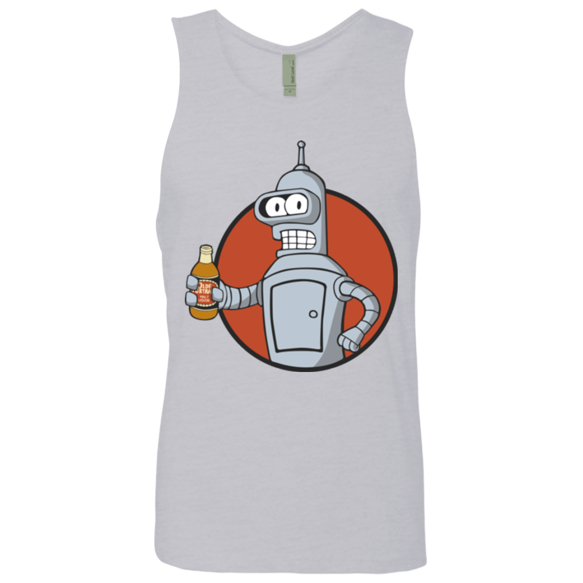 T-Shirts Heather Grey / Small Vault bot Men's Premium Tank Top