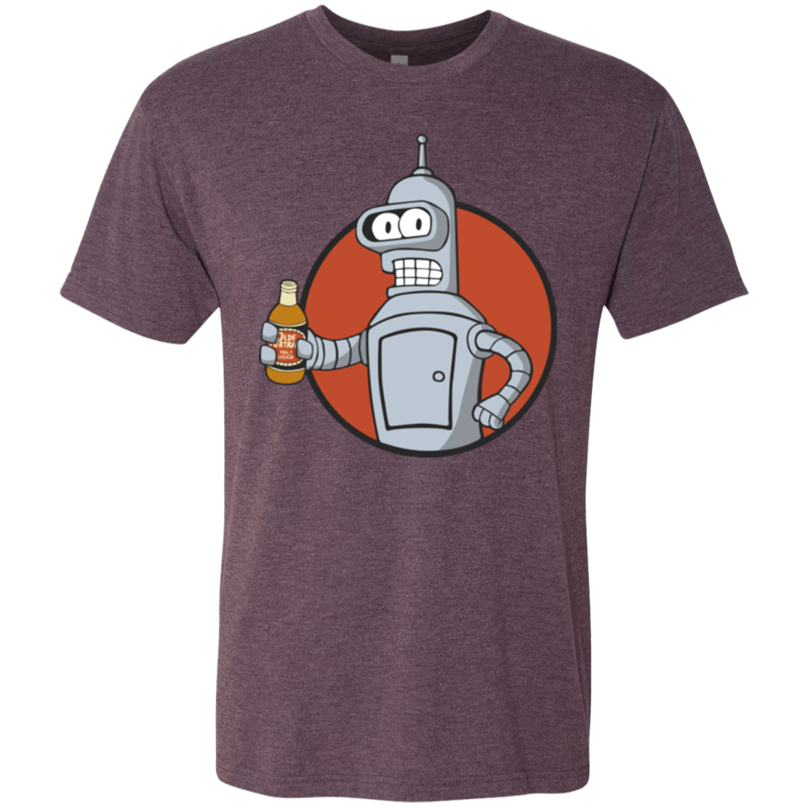 T-Shirts Vintage Purple / Small Vault bot Men's Triblend T-Shirt