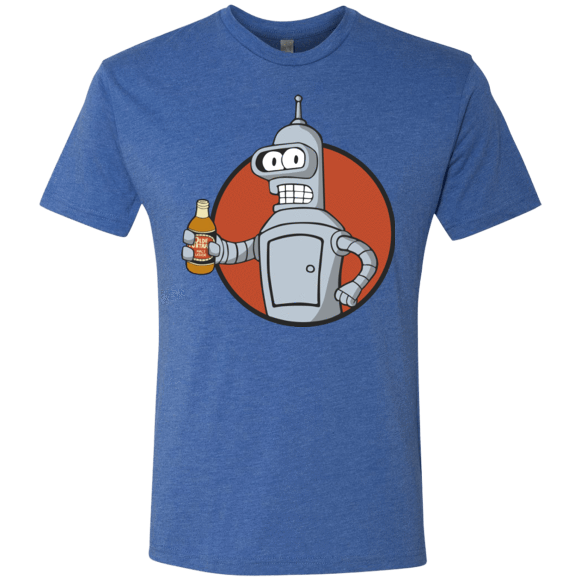 T-Shirts Vintage Royal / Small Vault bot Men's Triblend T-Shirt