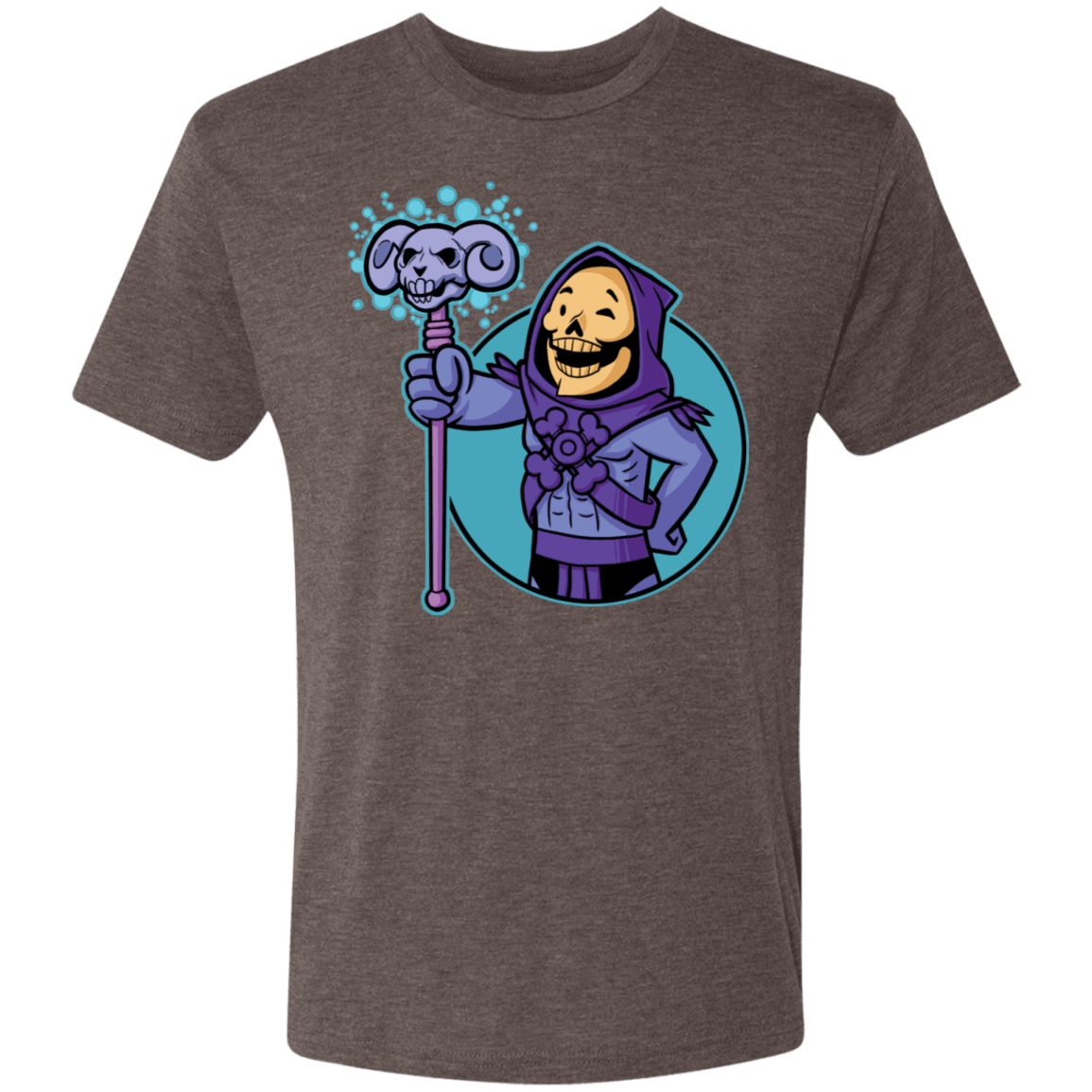 T-Shirts Macchiato / S Vault Skeletor Men's Triblend T-Shirt