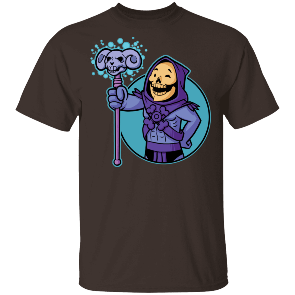 T-Shirts Dark Chocolate / S Vault Skeletor T-Shirt