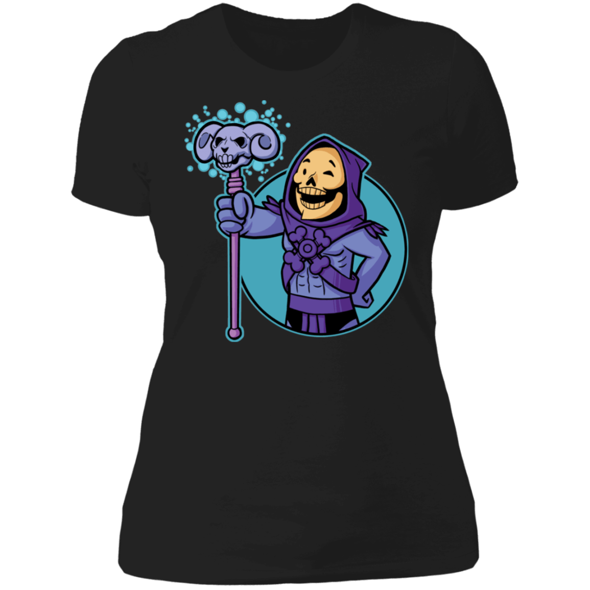 T-Shirts Black / S Vault Skeletor Women's Premium T-Shirt