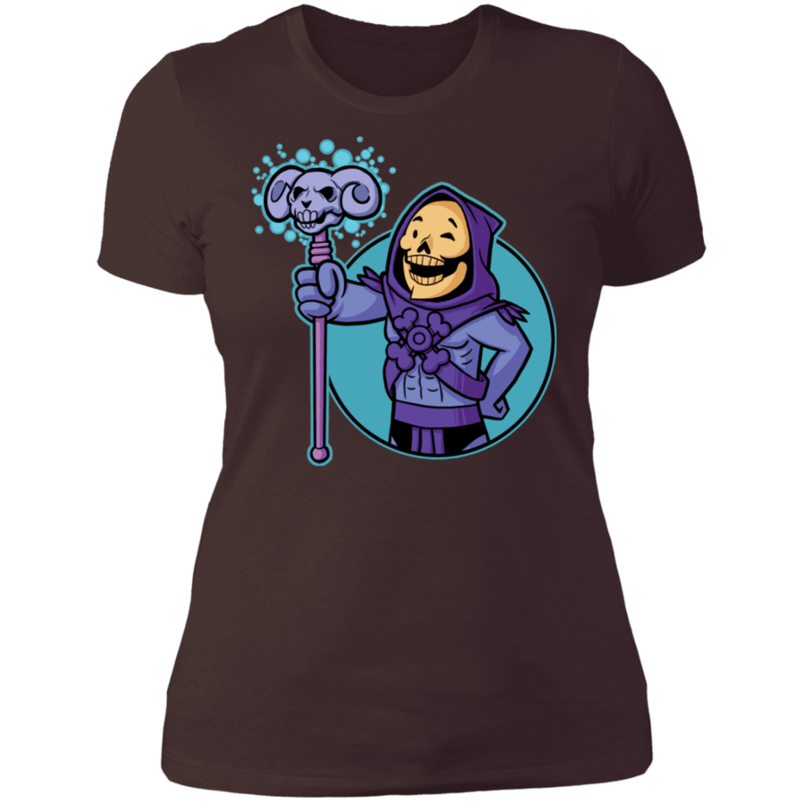 T-Shirts Dark Chocolate / S Vault Skeletor Women's Premium T-Shirt
