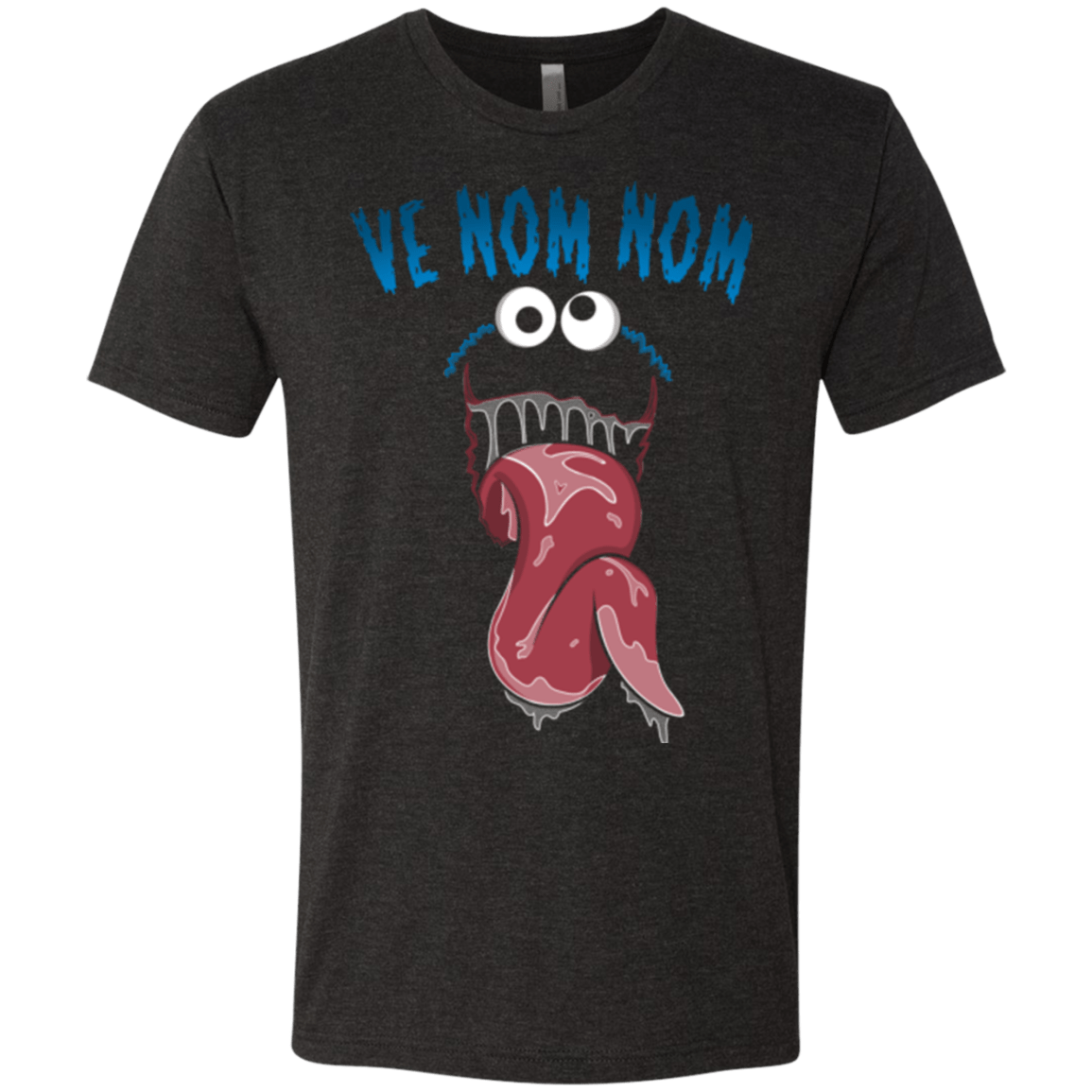 T-Shirts Vintage Black / Small Ve Nom Nom Men's Triblend T-Shirt