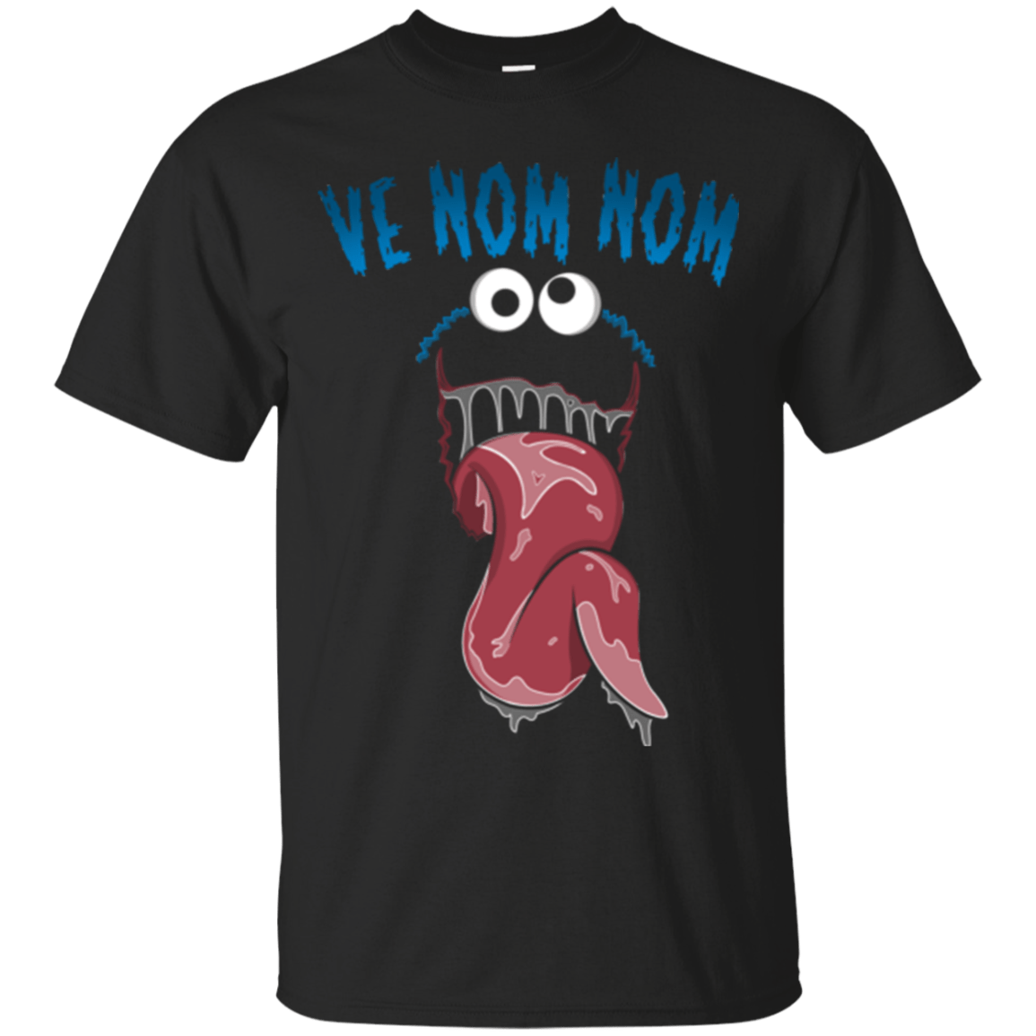 T-Shirts Black / Small Ve Nom Nom T-Shirt