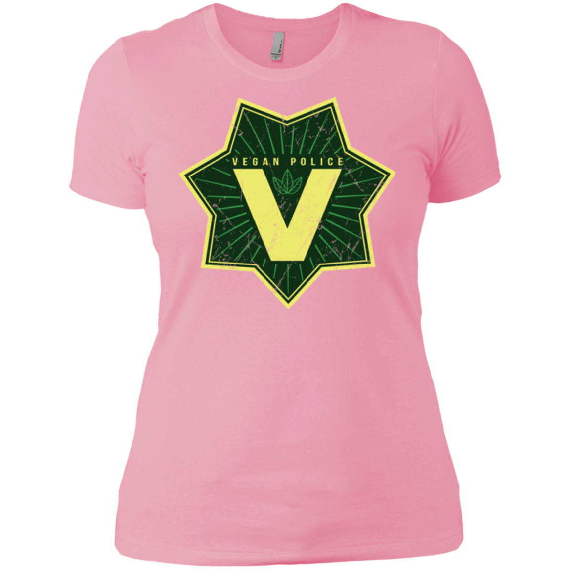 T-Shirts Light Pink / X-Small Vegan Police Women's Premium T-Shirt