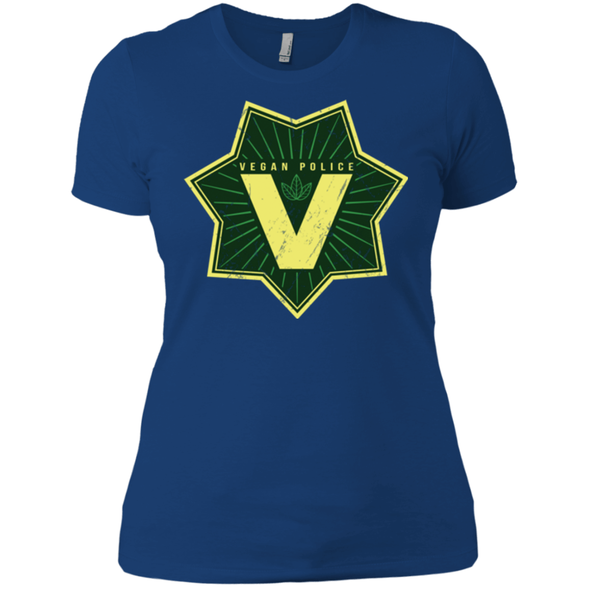 T-Shirts Royal / X-Small Vegan Police Women's Premium T-Shirt