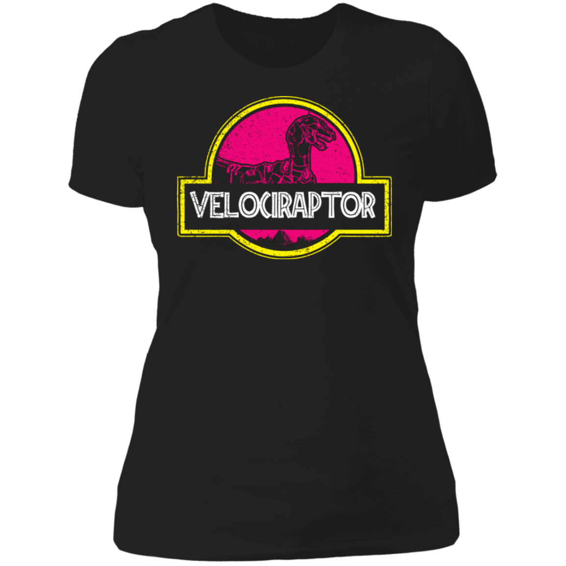 T-Shirts Black / X-Small Velociraptor Women's Premium T-Shirt