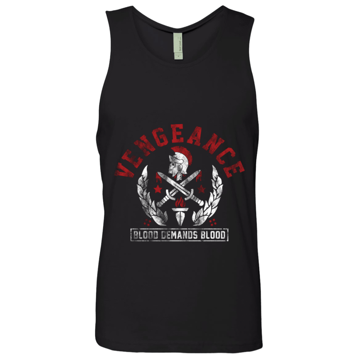 T-Shirts Black / S Vengeance Men's Premium Tank Top