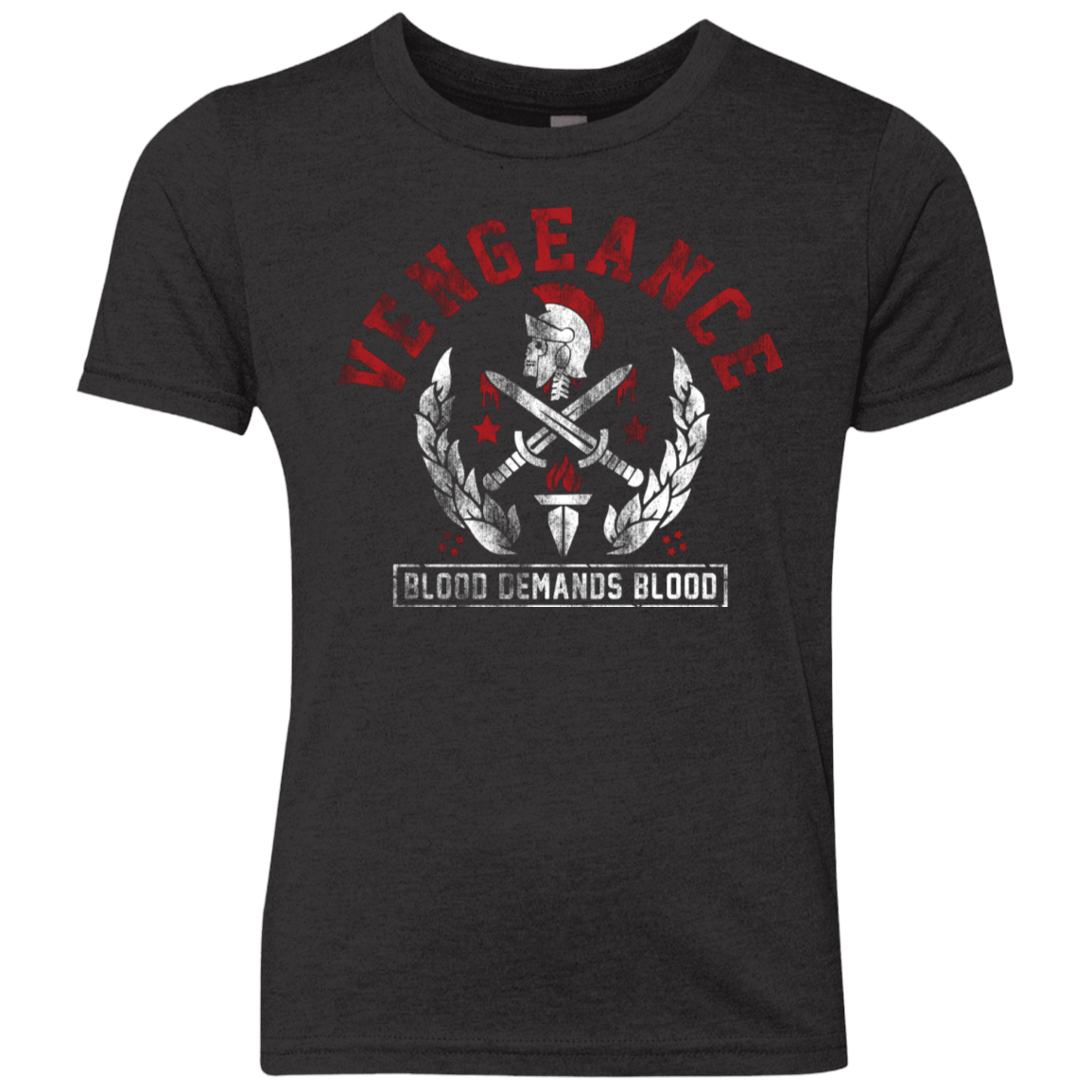 T-Shirts Vintage Black / YXS Vengeance Youth Triblend T-Shirt