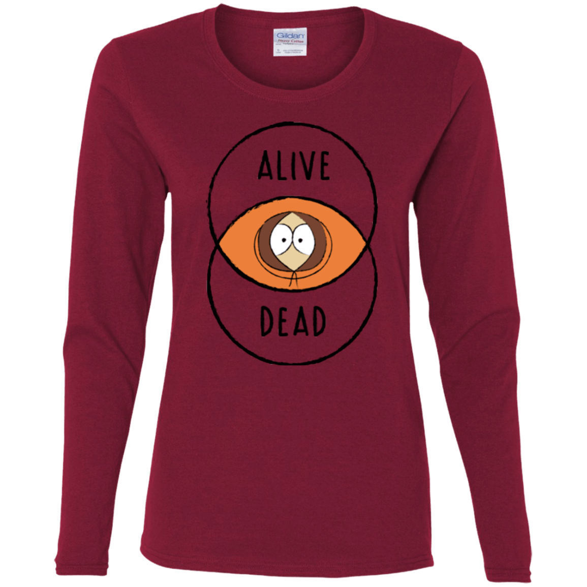 T-Shirts Cardinal / S Venny Women's Long Sleeve T-Shirt