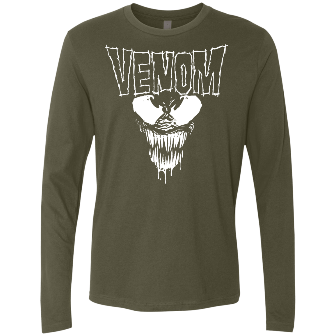 T-Shirts Military Green / S Venom Danzig Men's Premium Long Sleeve
