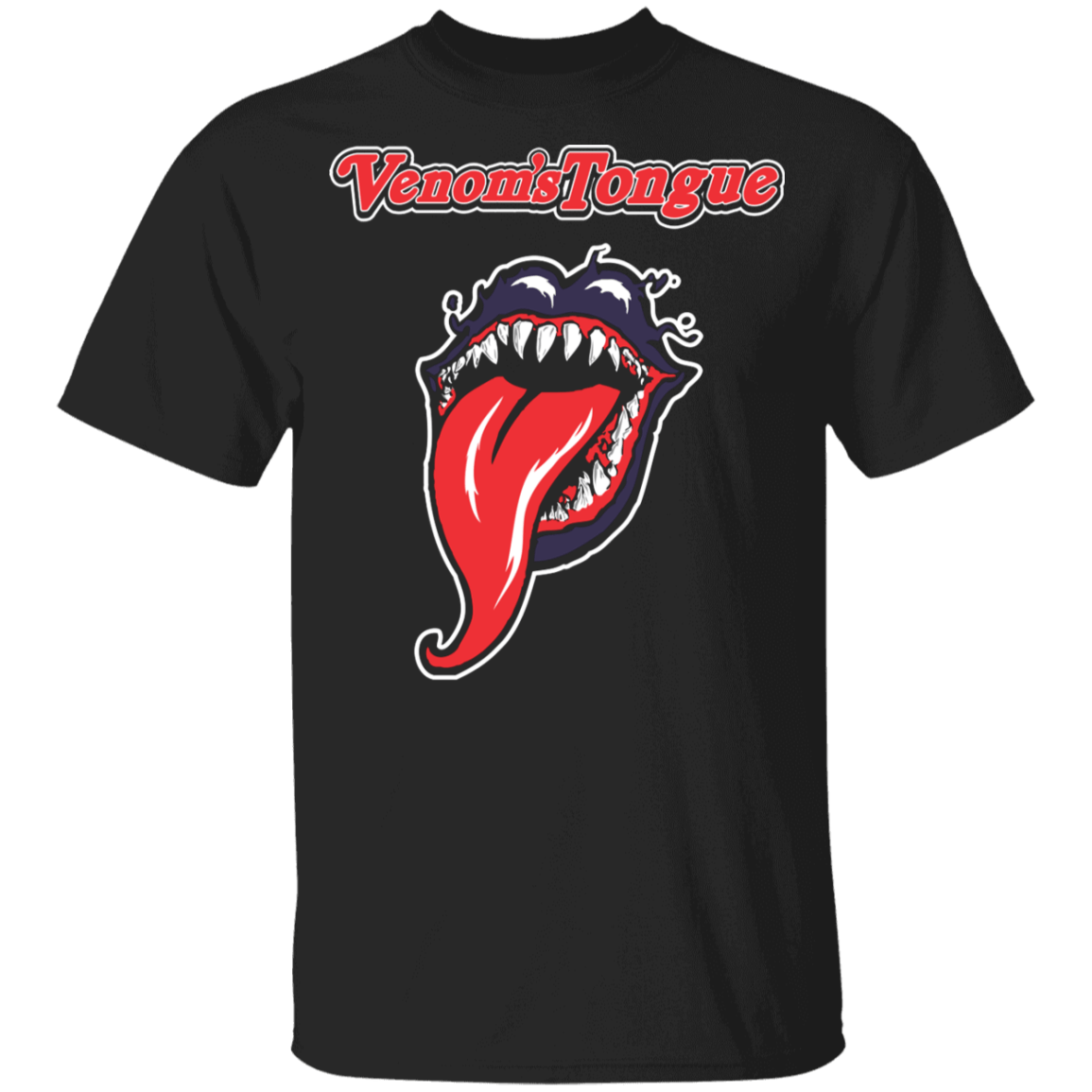 T-Shirts Black / YXS Venom's Tongue Youth T-Shirt